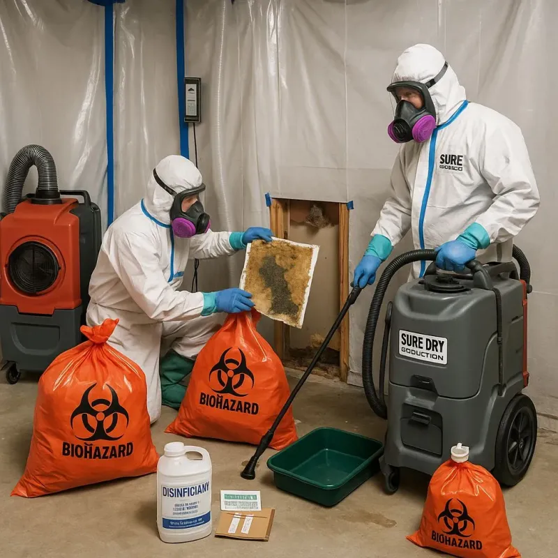 Contaminated Water Handling Protocols process in East Sumter, SC