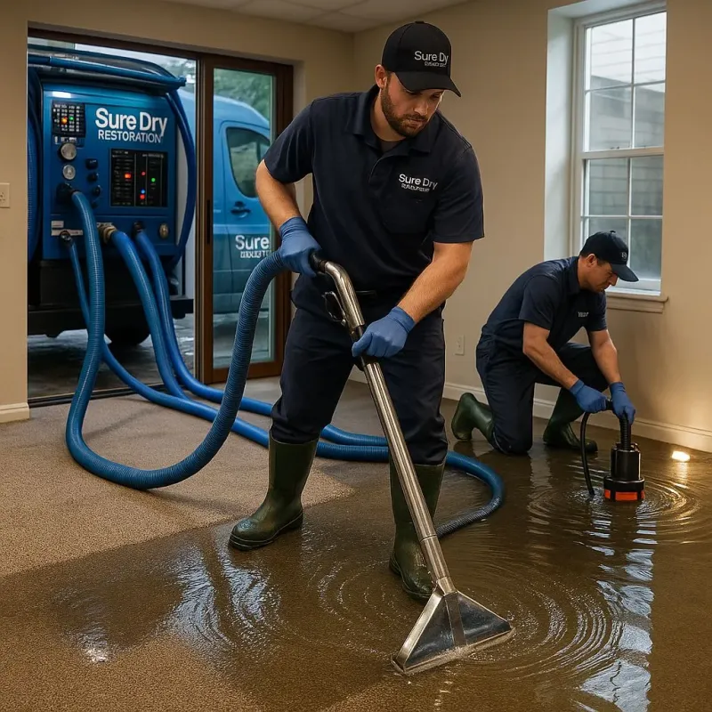 Water Extraction and Removal process in East Sumter, SC